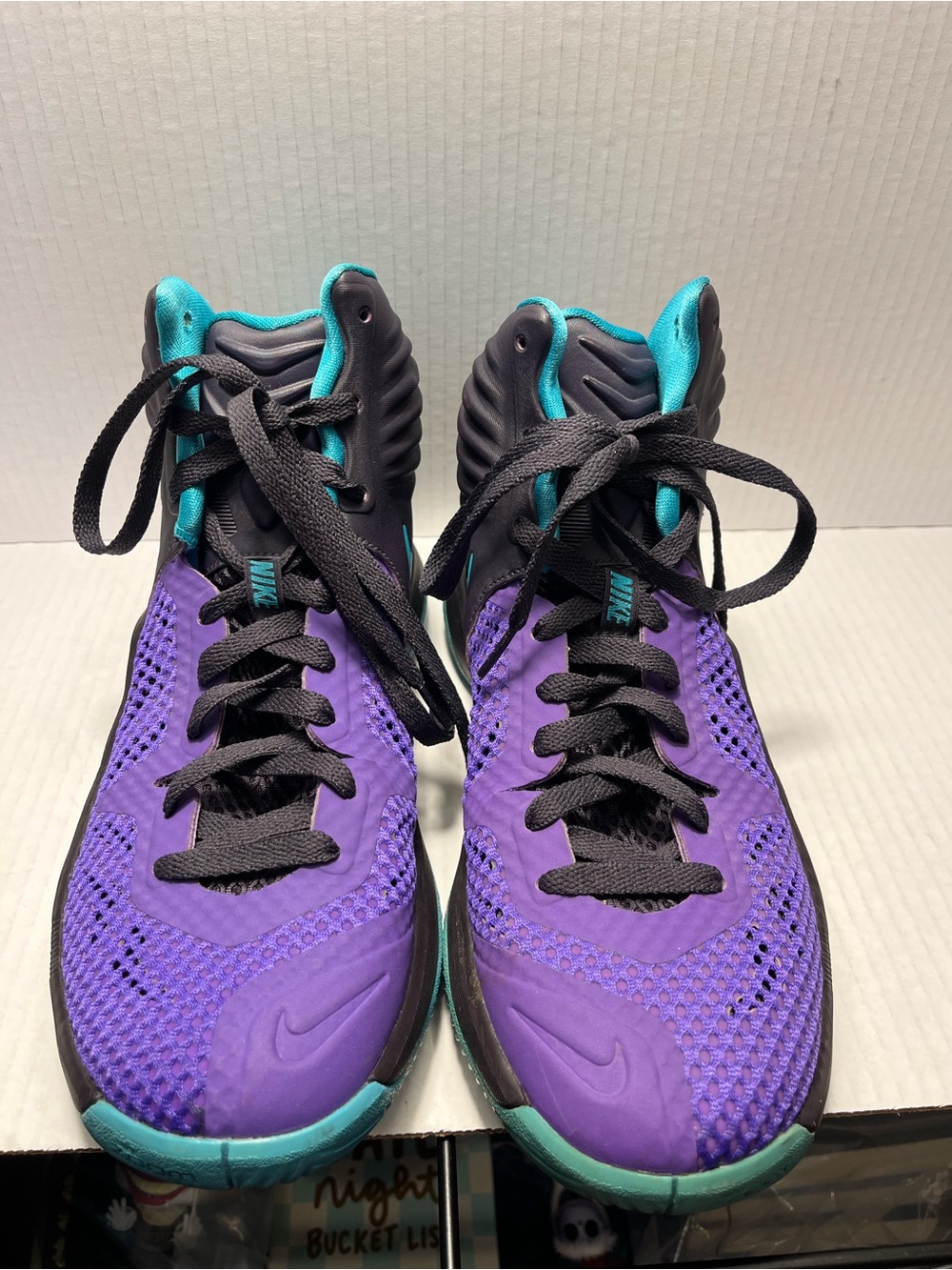 Nike Men’s Zoom Hyperfuse 2014 Men's Shoes Purple size 8.5